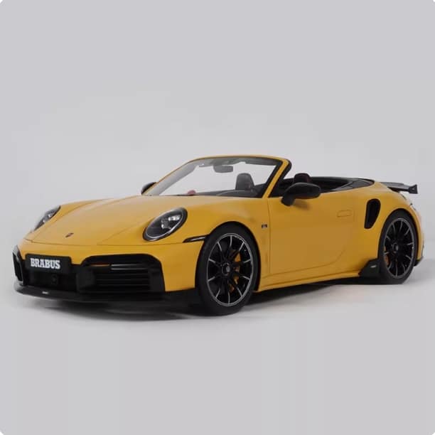 GT Spirit 1:18 Brabus Porsche 911 Turbo S Cabriolet Resin Model