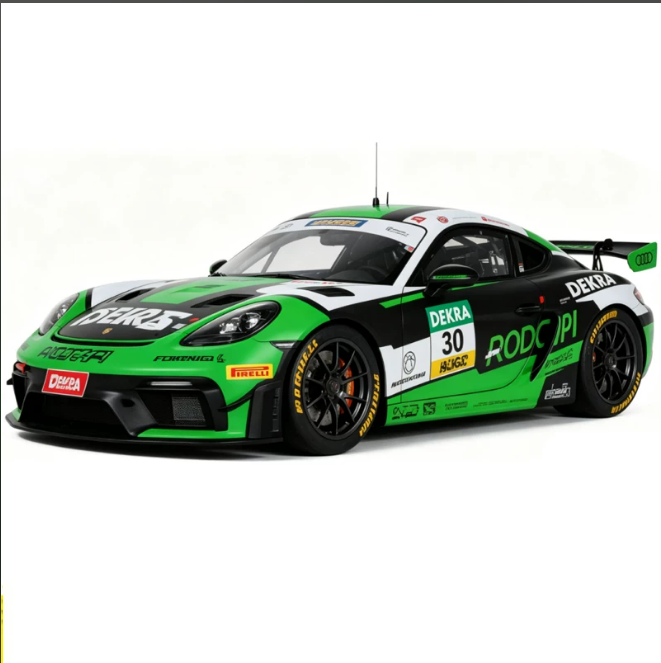 OTTO 1:18 Porsche 718 Cayman GT4 RS Clubsport #30 Resin Model