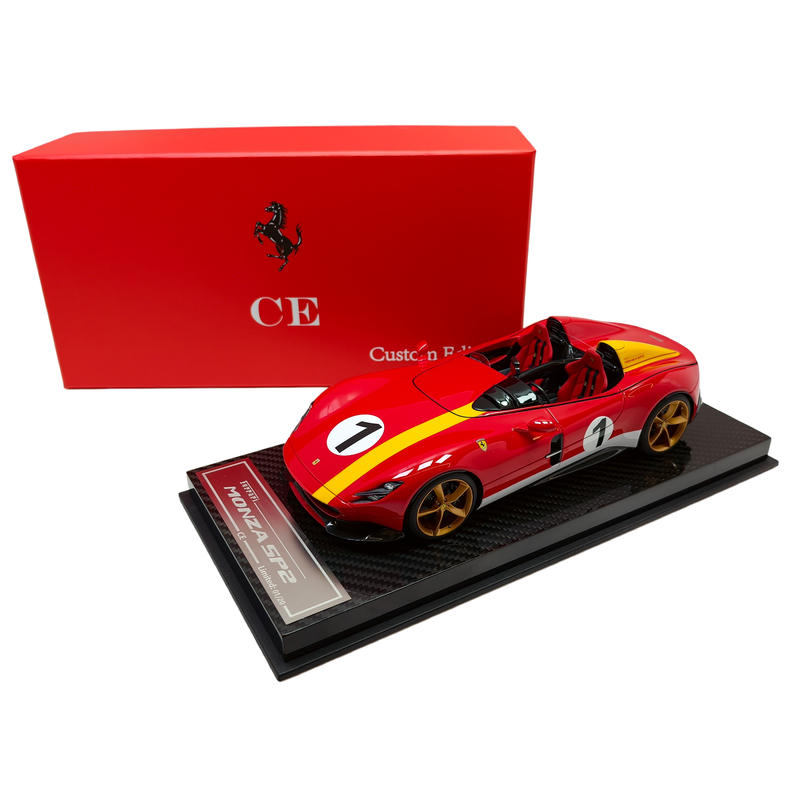 CE 1:18 Ferrari Monza SP2 Resin Model Car – Multi-Color Limited