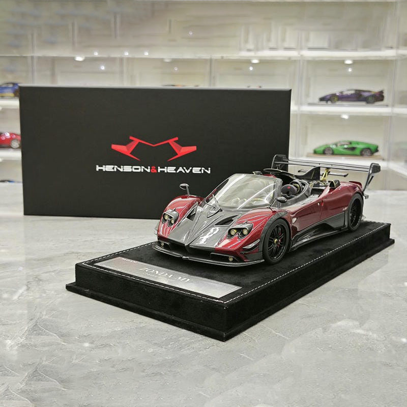 HH Pagani Zonda 760 Roadster 1:18 Resin Model Car