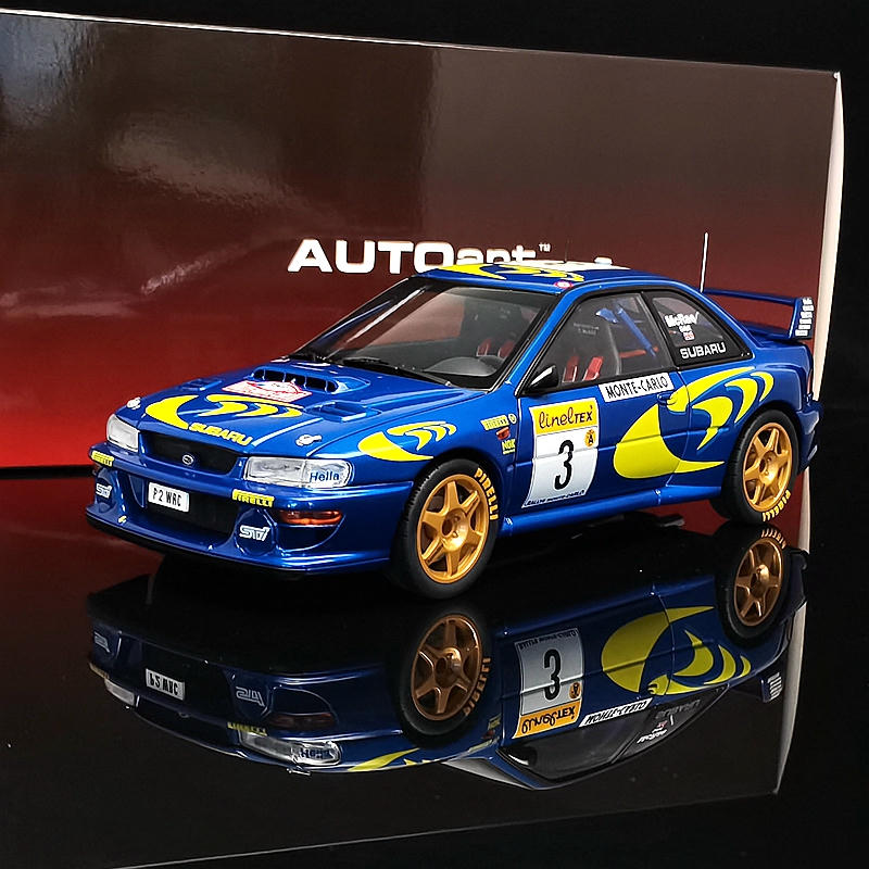 AUTOart 1:18 Subaru WRC Rally Model Car – YX car model