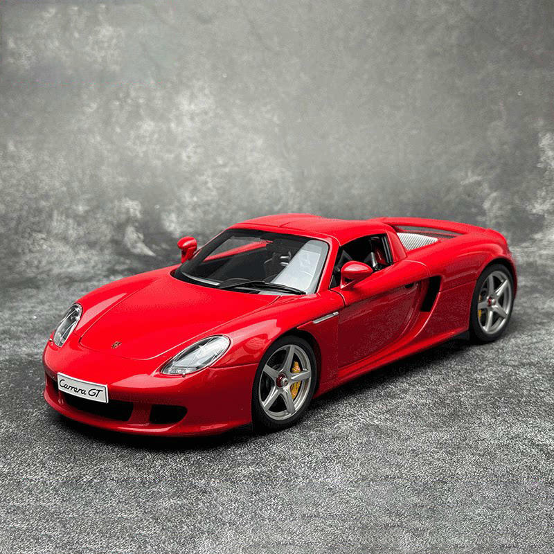AUTOart 1:18 Porsche Carrera GT Diecast Model – Red – YX car model
