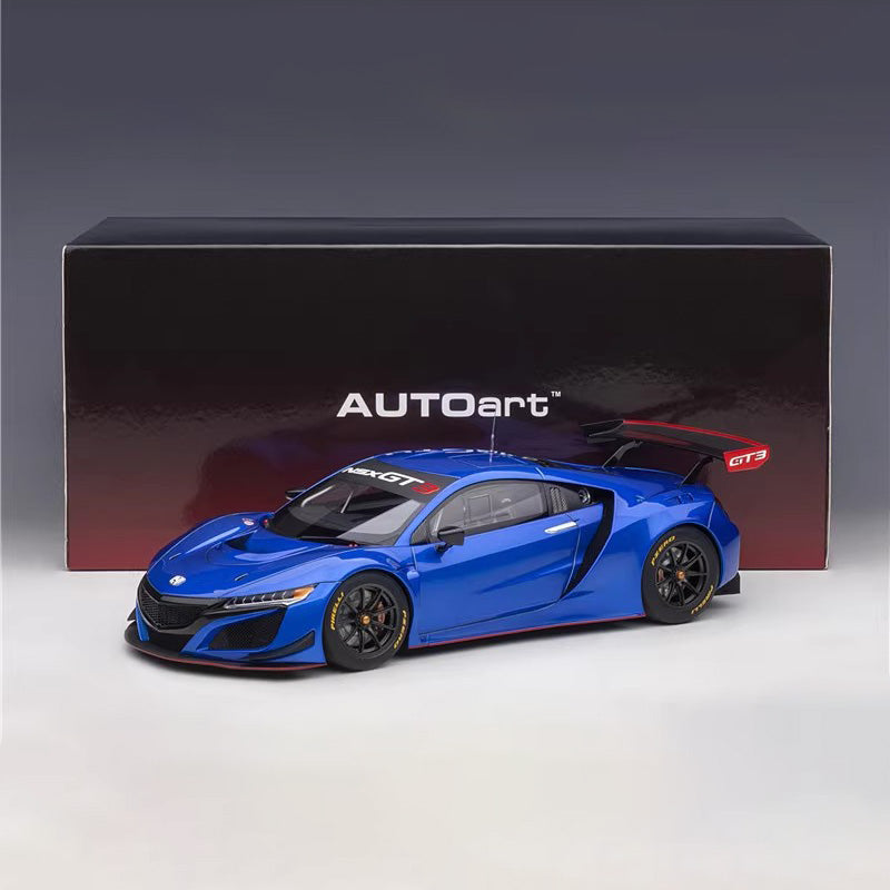 AUTOart Honda NSX GT3 (2018) – 1:18 Scale Model (Sealed Body, Steering Function Display Edition)