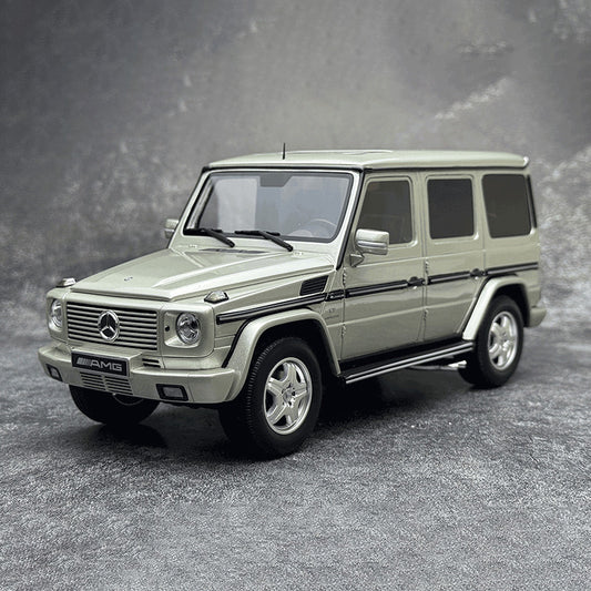 2003 Mercedes-Benz G-Class G55 AMG Iridium Silver – 1:18 Scale Resin Model by OTTO (Limited to 3,000 Units)(OT1126)