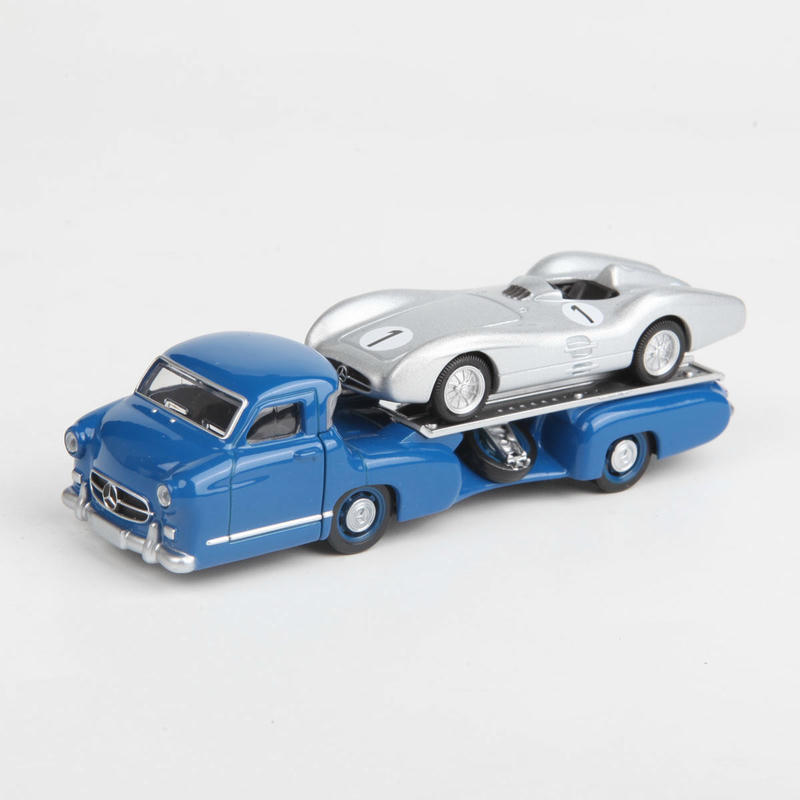 NOREV 1:64 Mercedes-Benz W196 Blue Miracle Transport Vehicle (1954