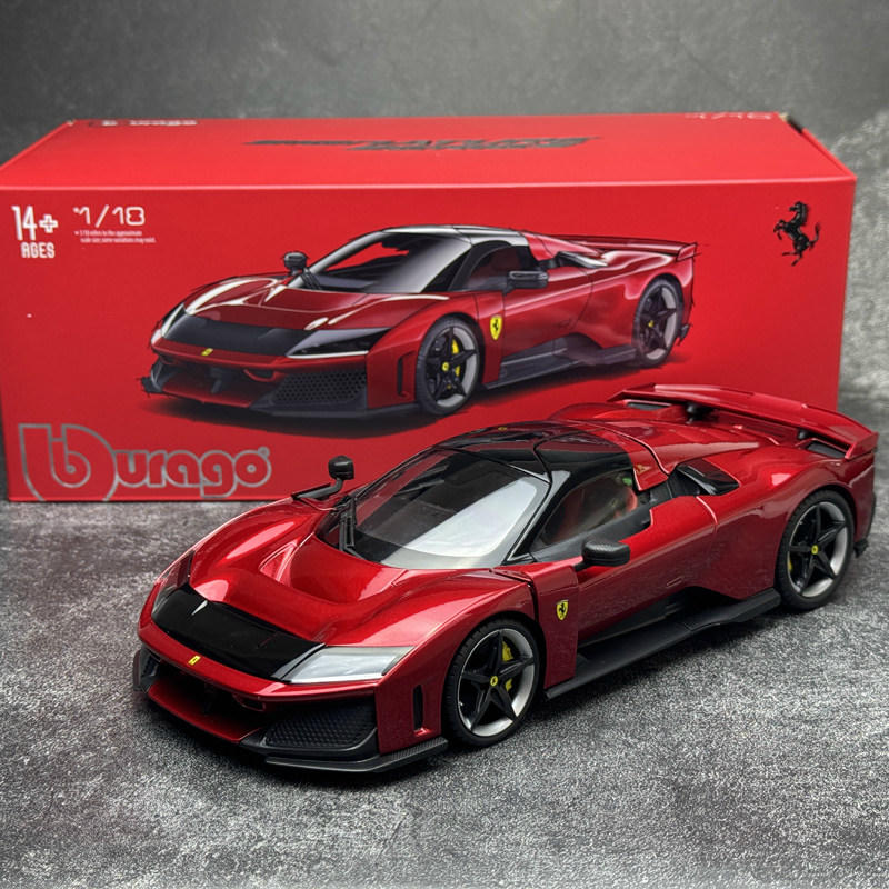 Bburago 1:18 Ferrari F80 Diecast Opening Model – YX car model
