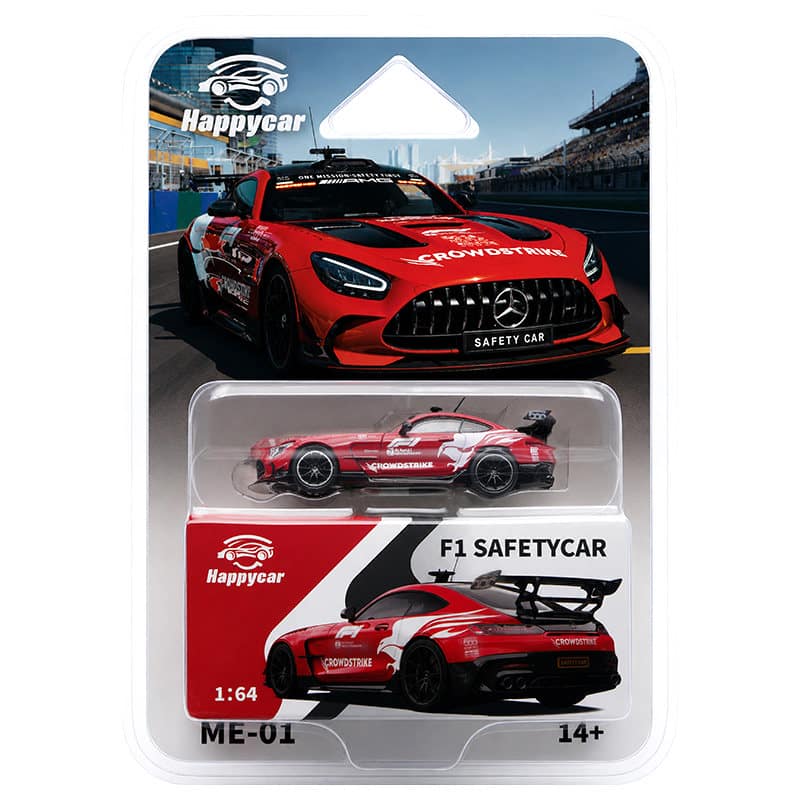 HappyCar HC 1:64 Mercedes-AMG GT Black Series Safety Car Diecast Model