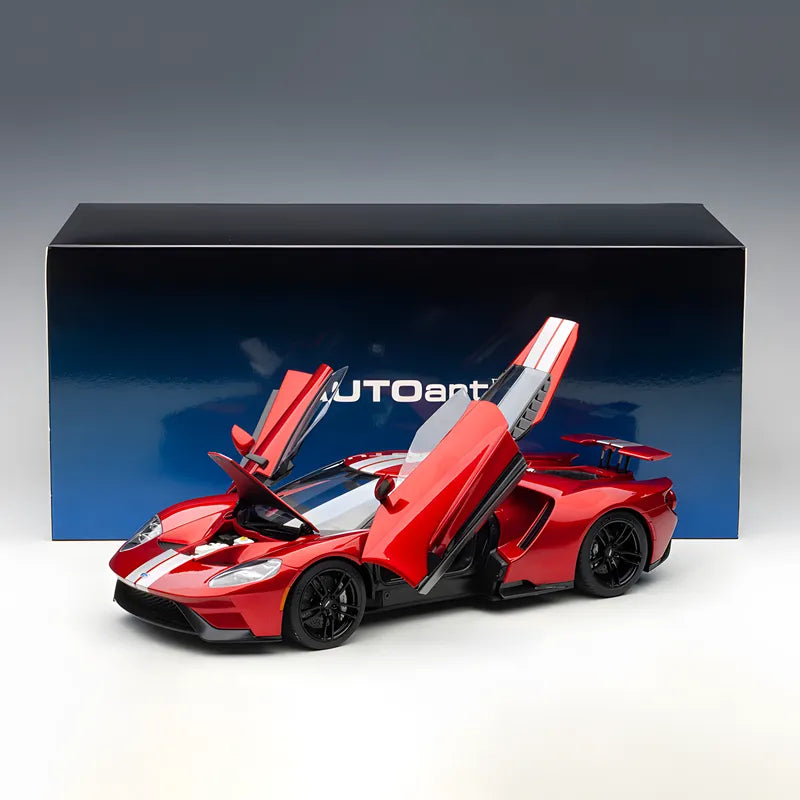 Autoart 1/18 Ford GT 2017 Red Diecast car model Collectible Car Models