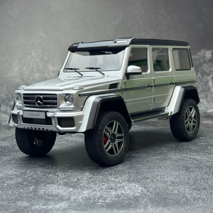 Mercedes-Benz G500 4×4² (2016) – 1:18 Scale Model by AUTOart (Full Open, High-Clearance Off-Road Icon)