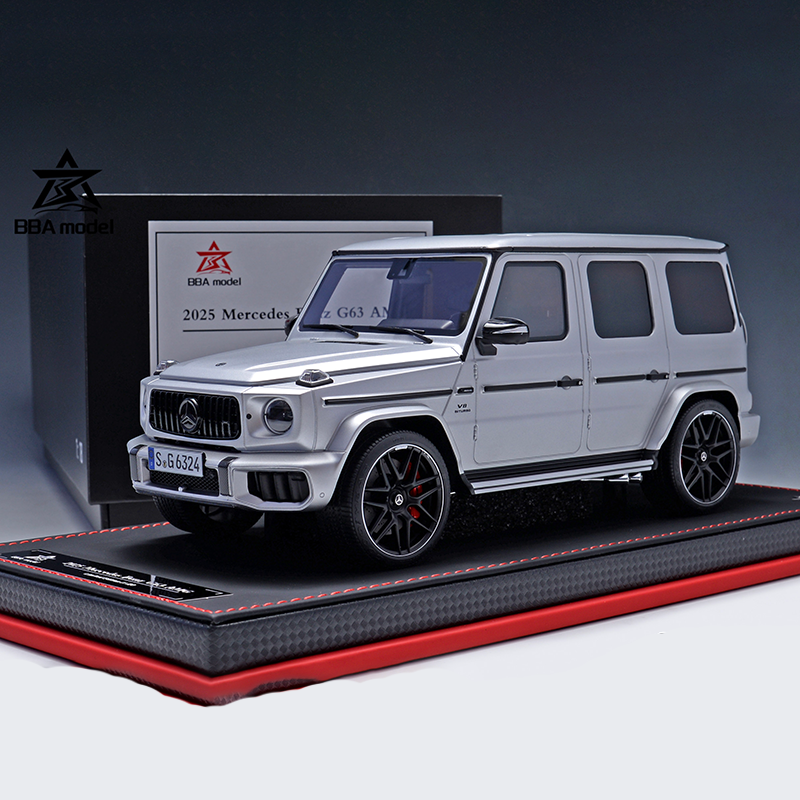 BBA Model 1:18 Mercedes-Benz G63 AMG 2025 Resin Model