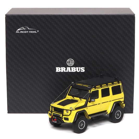 Mercedes-AMG G 63 – 1:43 Diecast Model by Almost Real (White / Metallic Green – Fully Enclosed Collector Edition)