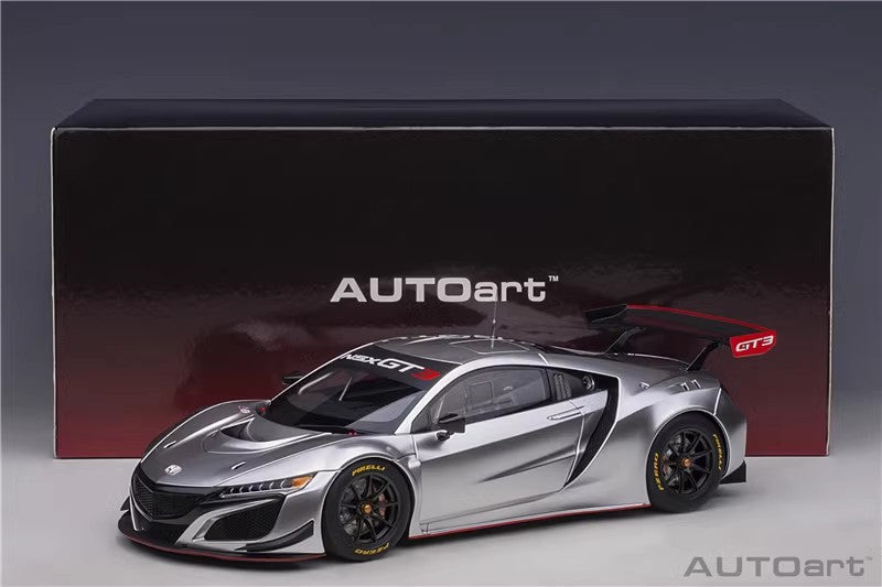AUTOart Honda NSX GT3 (2018) – 1:18 Scale Model (Sealed Body, Steering Function Display Edition)