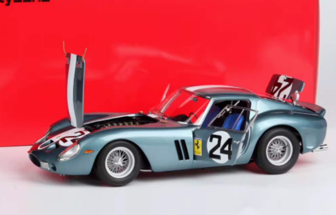 Kyosho 1:18 Ferrari 250GTO 19# 22# Alloy Car Model