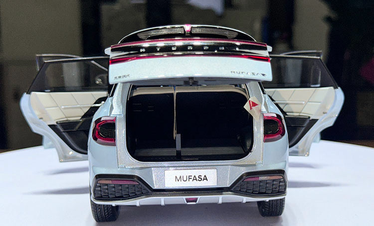 Originalfabrik 1:18 MUFASA IX35 verbessertes SUV-Legierungssimulationsautomodell