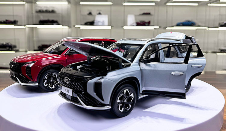 Originalfabrik 1:18 MUFASA IX35 verbessertes SUV-Legierungssimulationsautomodell