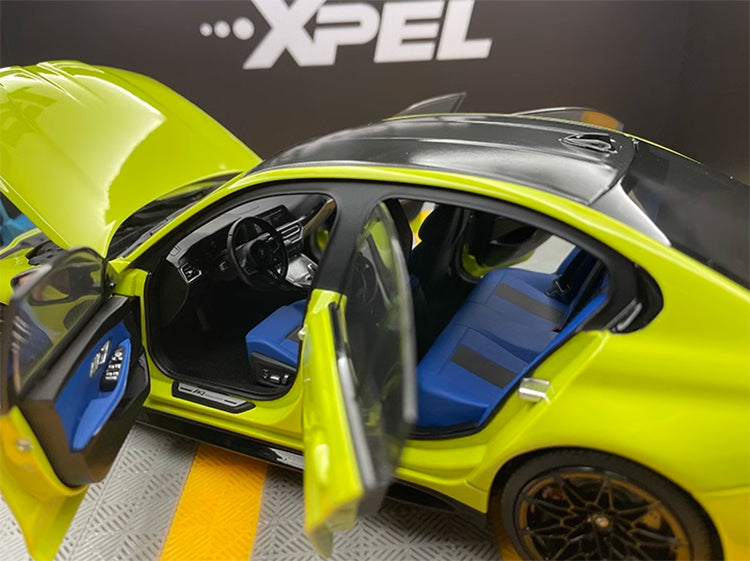 Minichamps 1:18 M3 M4 Safety Car Alu-Automodell Thunder Edition 2021