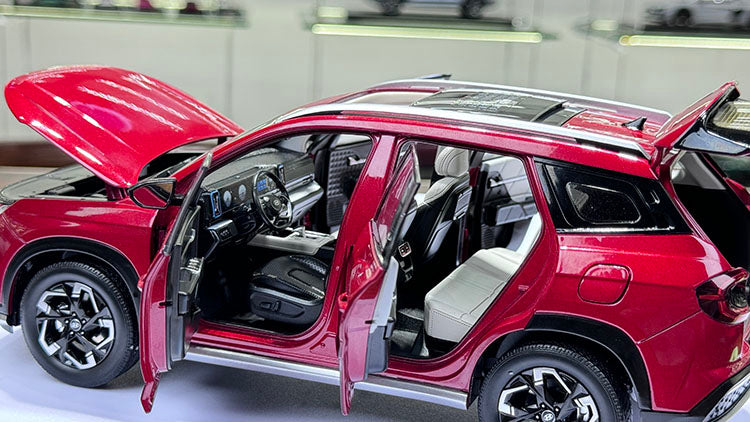 Originalfabrik 1:18 MUFASA IX35 verbessertes SUV-Legierungssimulationsautomodell