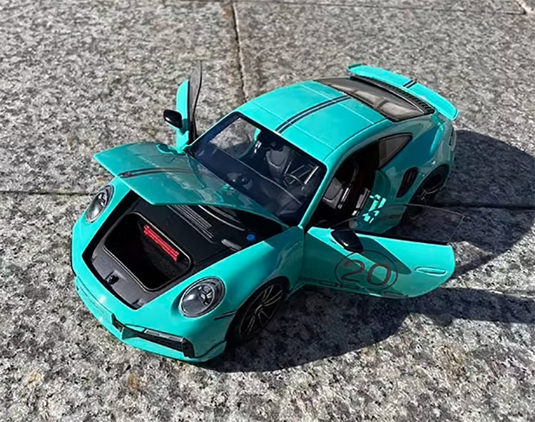 Minichamps1:18 Turbo S 20th anniversary имитационная модель легкосплавного автомобиля