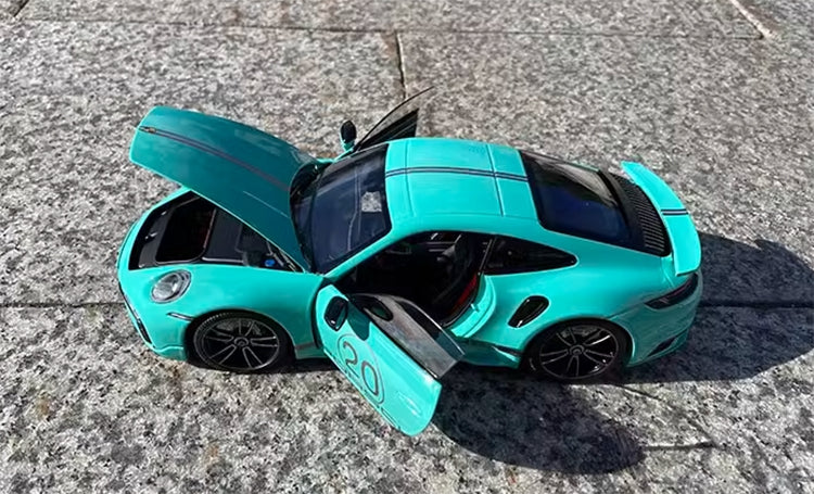 Minichamps1:18 Turbo S 20th anniversary имитационная модель легкосплавного автомобиля