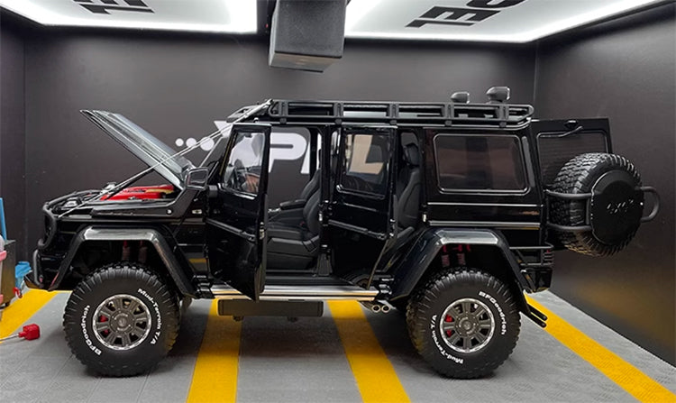 AlmostReal Benz Babos G500 4 * 4 550 Adventure Edition 1:18 Alloy Simulation Car Model(860303)