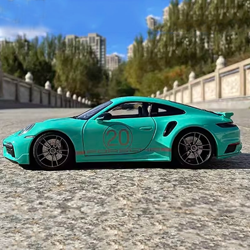 Minichamps1:18 Turbo S 20th anniversary имитационная модель легкосплавного автомобиля