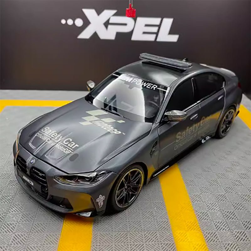 Minichamps 1:18 M3 M4 Safety Car Alu-Automodell Thunder Edition 2021