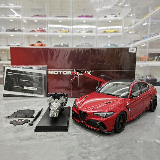 MH Alfa Romeo Giulia GTA simulation car model 1/18 collectible ornaments