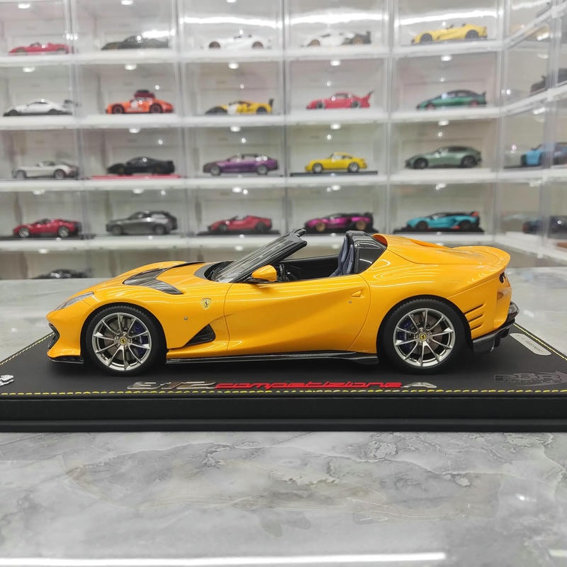 BBR 1:18 For Ferrari 812 Competizione Leclerc Resin Car Model Collection