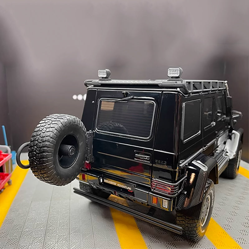 AlmostReal Benz Babos G500 4 * 4 550 Adventure Edition 1:18 Alloy Simulation Car Model(860303)
