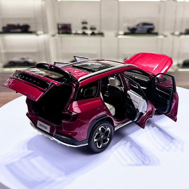 Originalfabrik 1:18 MUFASA IX35 verbessertes SUV-Legierungssimulationsautomodell