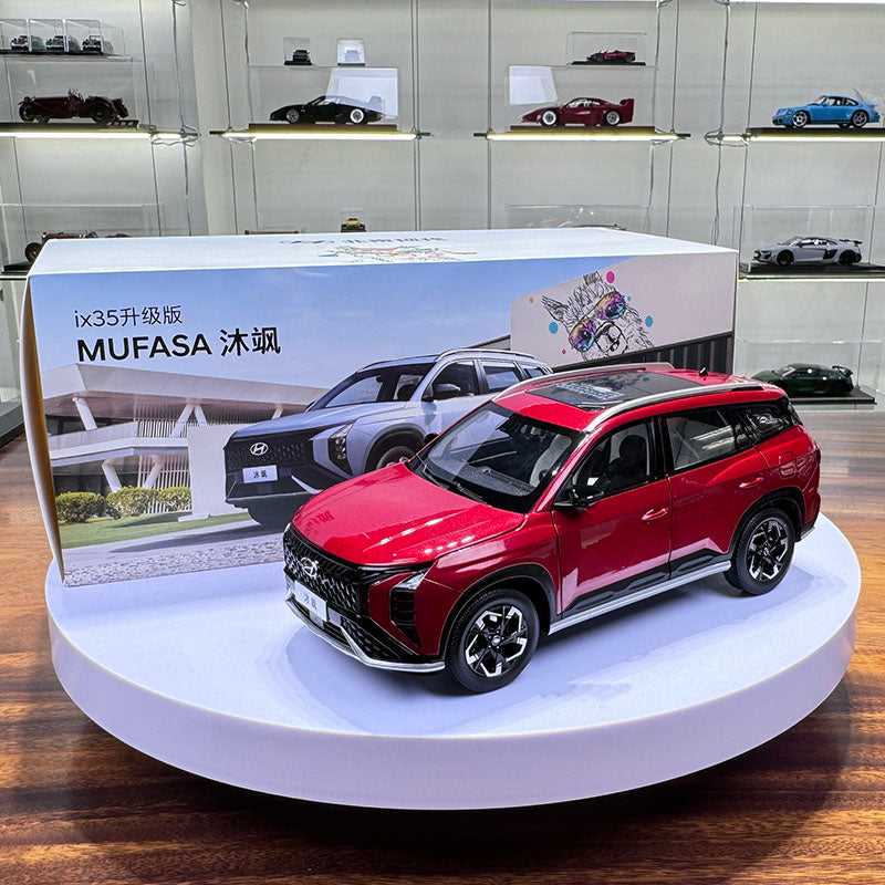 Originalfabrik 1:18 MUFASA IX35 verbessertes SUV-Legierungssimulationsautomodell