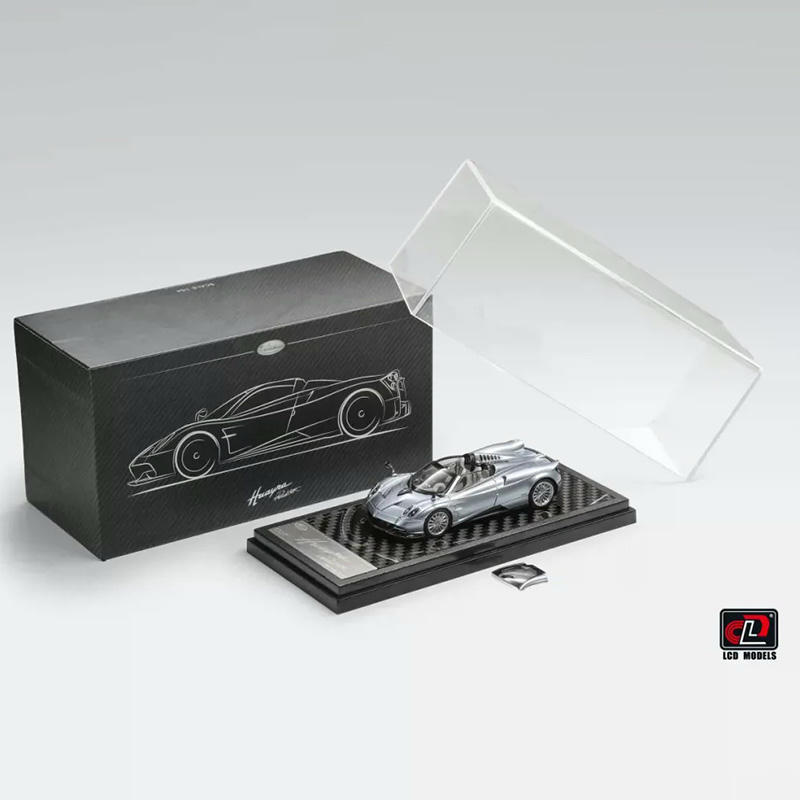 LCD Pagani Huayra Roadster HEC Model Exhibition Limited Edition 1:64 Diecast Model Car