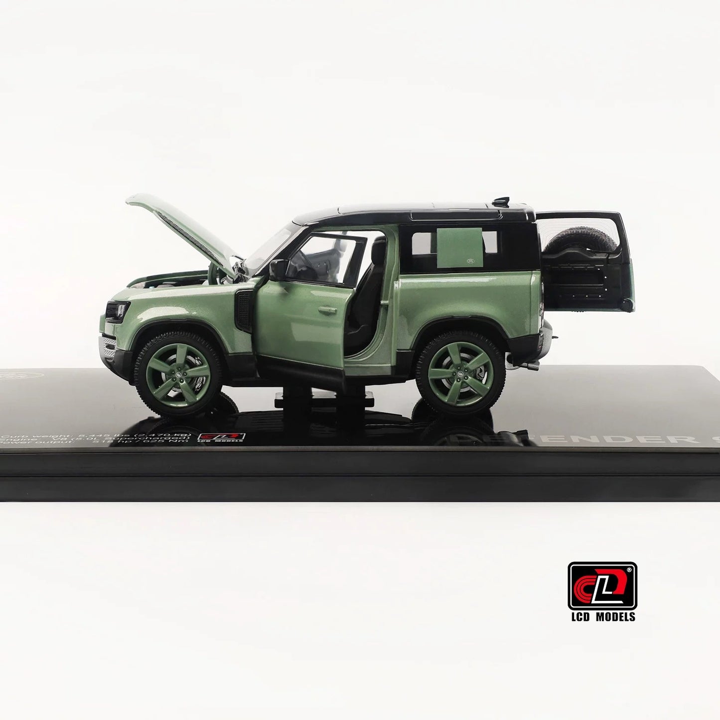 LCD Models 1:43 Land Rover Defender 90 Diecast Model