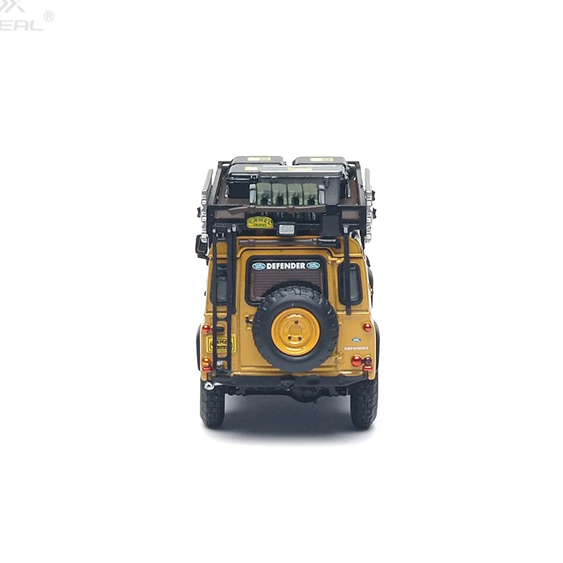 AR BOX 1:64 Land Rover Defender 110 Camel Trophy Tanzania Burundi Expedition Diecast Model Car