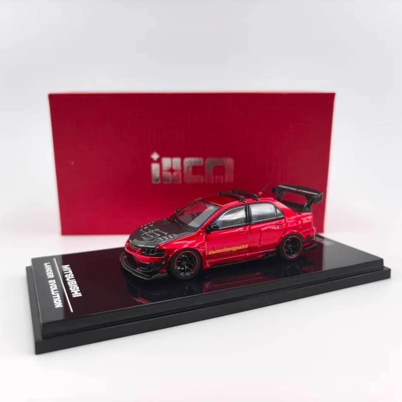 IHCM 1:64 Mitsubishi Lancer Evolution IX Malaysia Limited Modified Diecast Model
