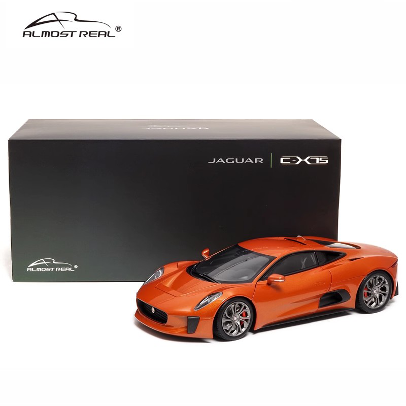AR almost real Jaguar CX75 2013 1:18 alloy fully open car model limited edition