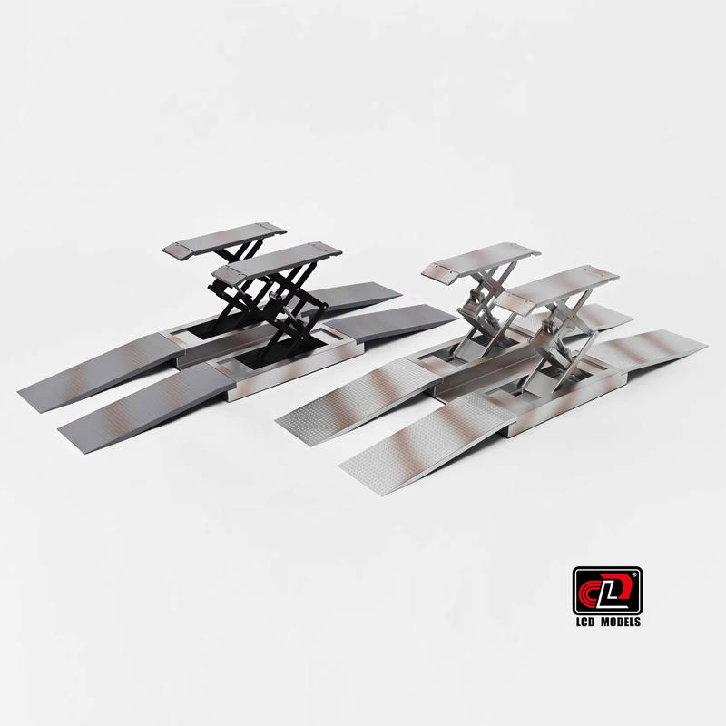 LCD 1:18 All-Alloy Scissor Lift Model – YX car model