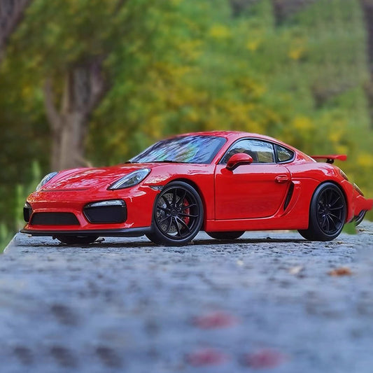 Schuco Porsche Cayman GT4 1:18 Diecast Model Car