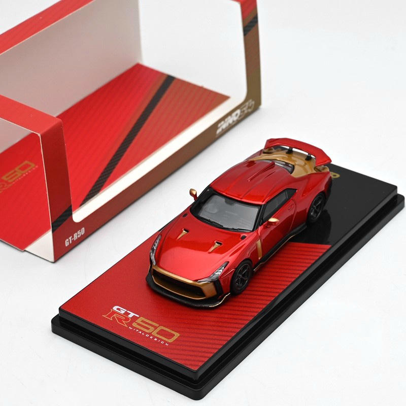 INNO 1:64 Nissan GT-R50 by Italsedign Diecast Car
