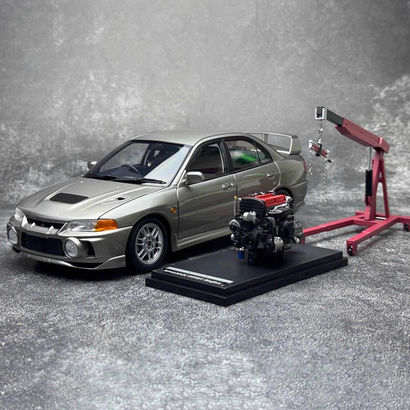 MotorHelix 1:18 Mitsubishi Lancer EVO 4th Generation Diecast Car