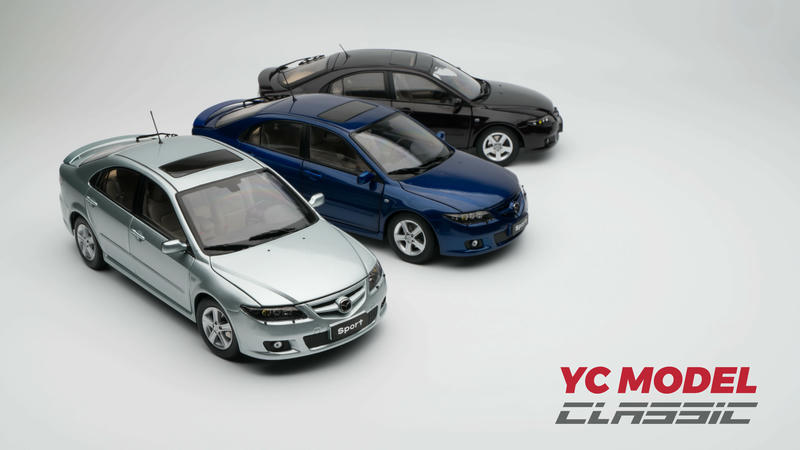 YC Model Mazda6 Coupe 1:18 Diecast Model Car