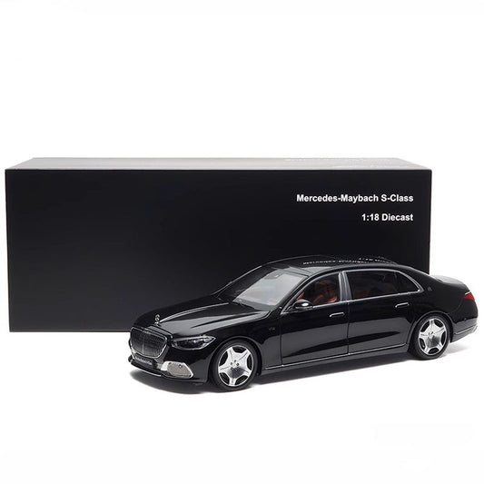 Maybach S-Class 2021 Diecast Model – 1/18 Scale Collectible Car Model (Black)