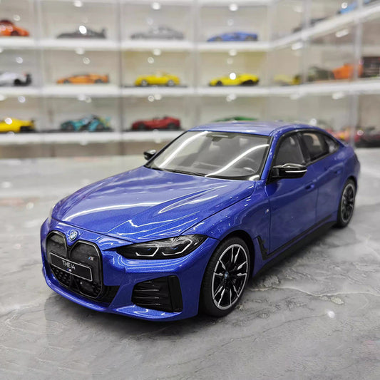 OTTO 1:18 BMW i4 M50 Resin Model Car – Blue（OT453）