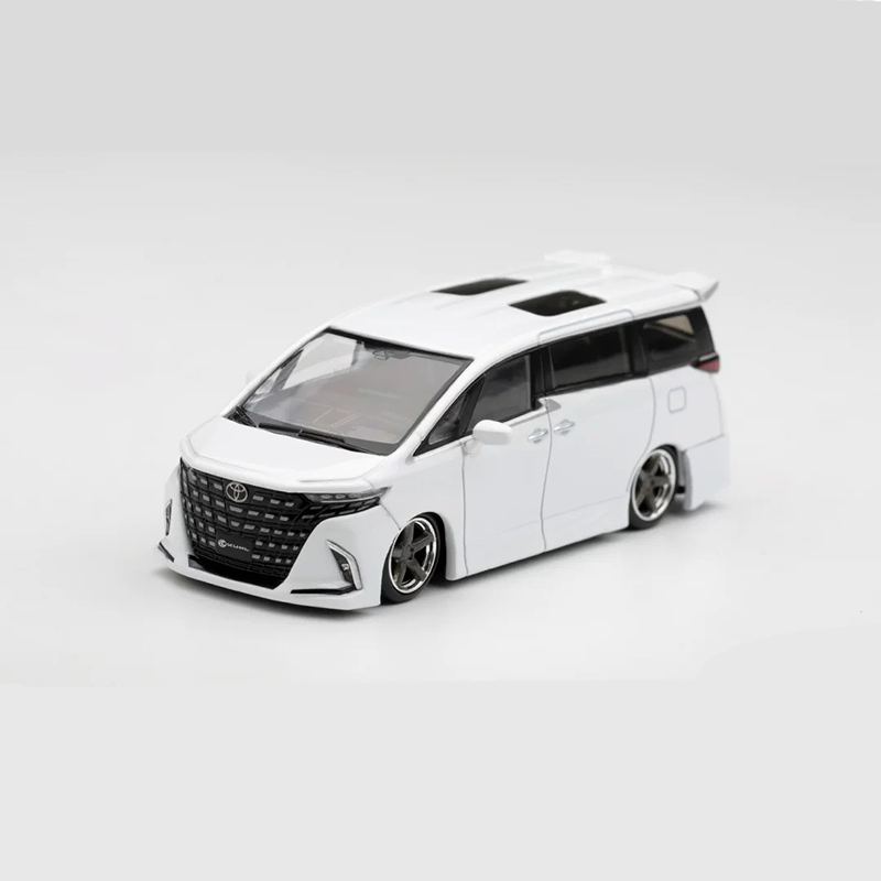 MINI GT 1:64 Toyota Alphard 40 KUHL Custom Diecast Model 1339 – Luxury MPV Alloy Collector Car