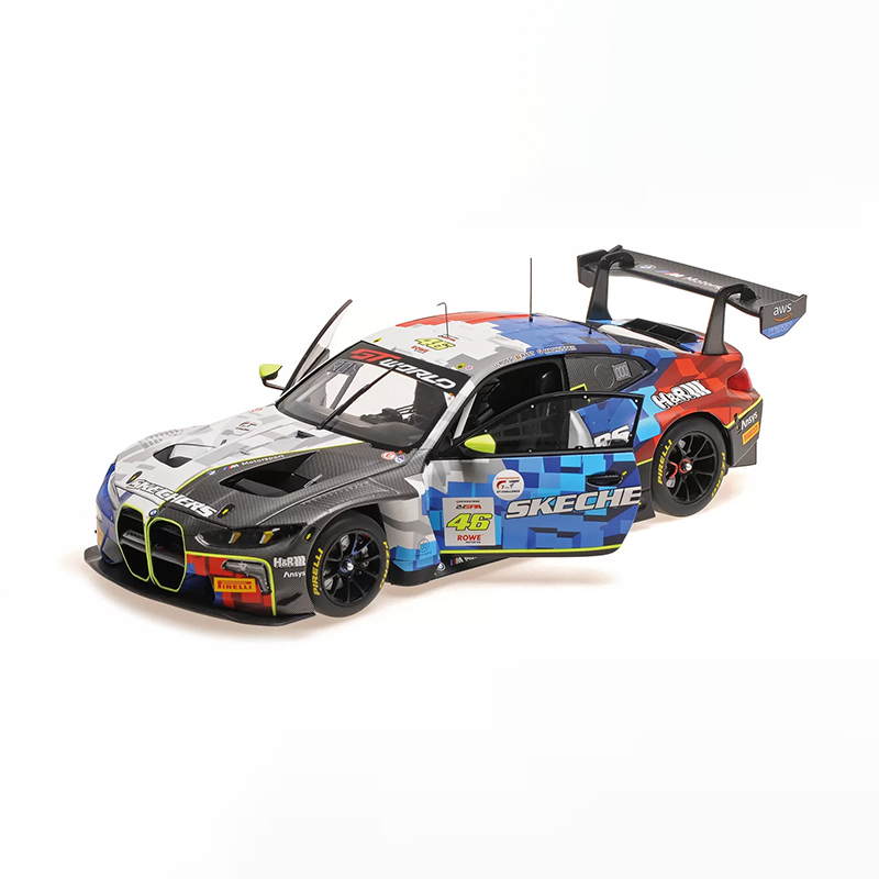 minichamps 1:18 BMW M4 GT3 EVO 2025 Misano GTWC Spa Racing Model