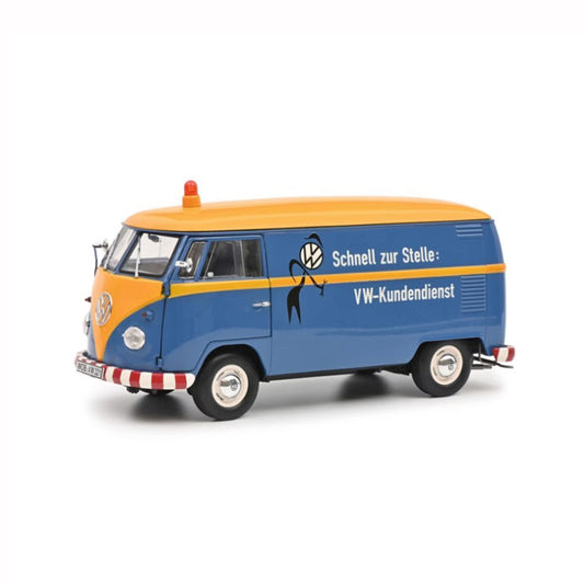 Schuco 1:18 Volkswagen VW T1 Kasten #SERVICE Bus Alloy Model Car