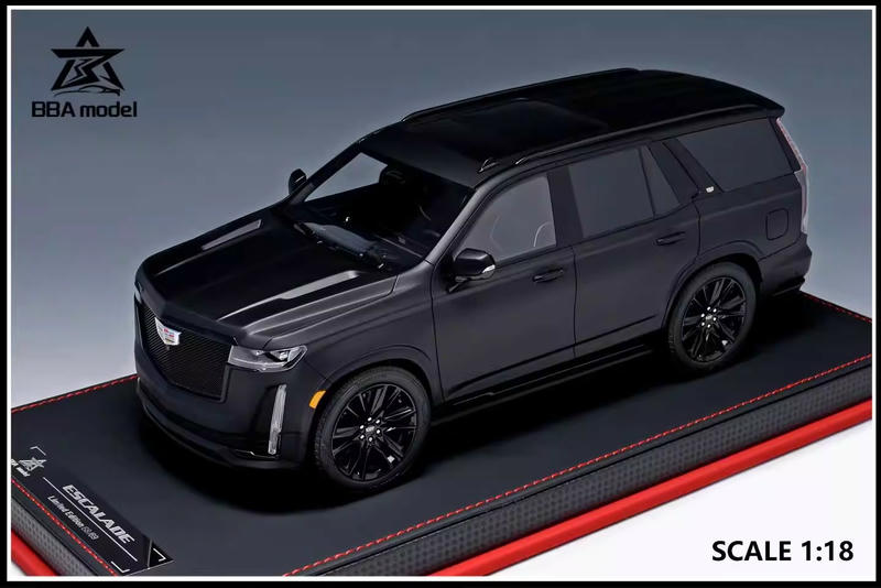 BBA 1:18 Cadillac Escalade Limited Edition Resin Model