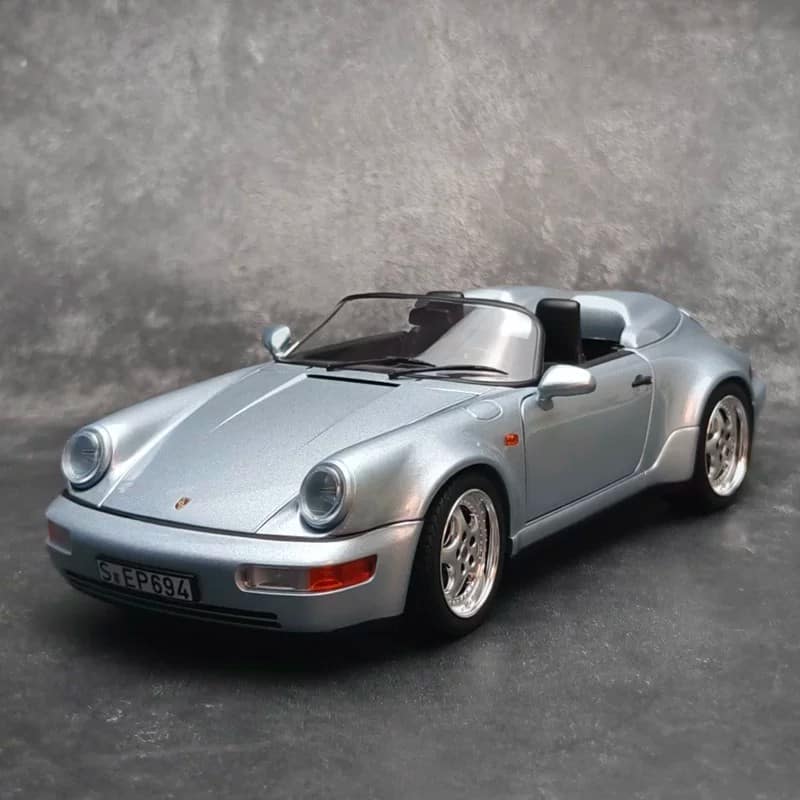 NOREV 1:18 Porsche 911 (964) Speed Yellow Bird 1993 Diecast Model Car