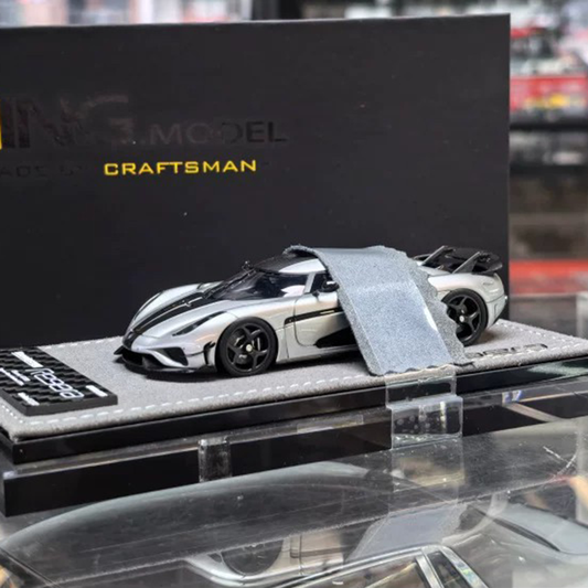 Gryning 1:43 Koenigsegg Regera Moonlight Silver Resin Model