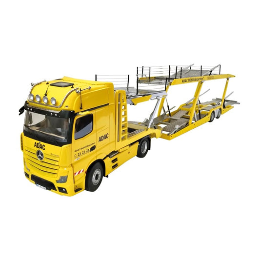 Scania 730S V8 Transporter with Double-Layer Trailer – 1:18 Scale Alloy Model (Full Function, 104cm Long Display Piece)